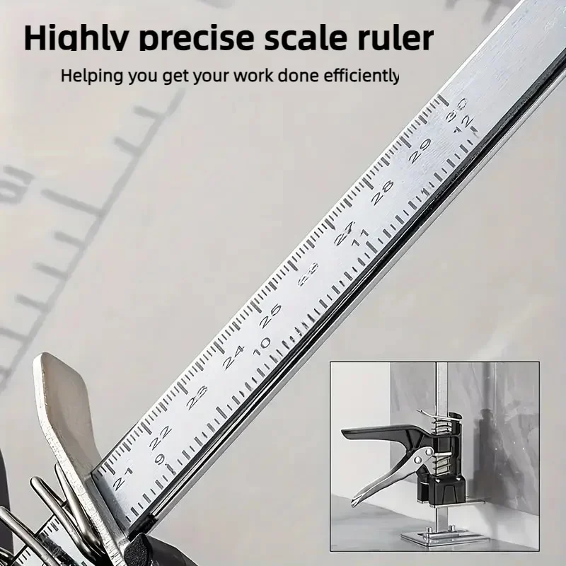 15-Inch Labor Saving Arm Lifting Tool – Adjustable Door, Drywall & Cabinet Board Elevator Jack - Image 2